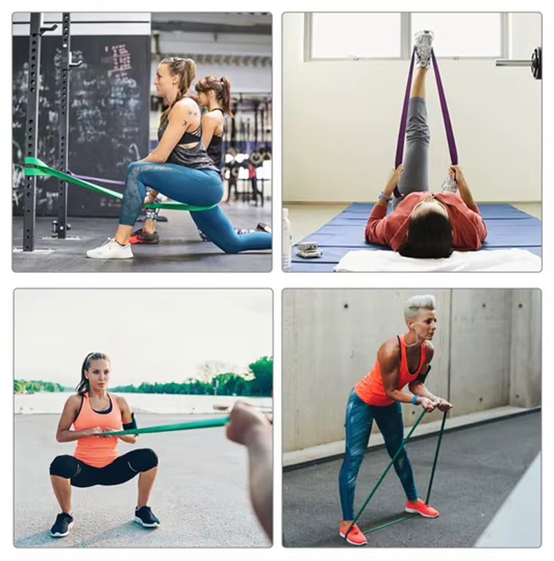 Resistance Band Pull up Assist Band Tpe Rubber Elastic Exercise Band