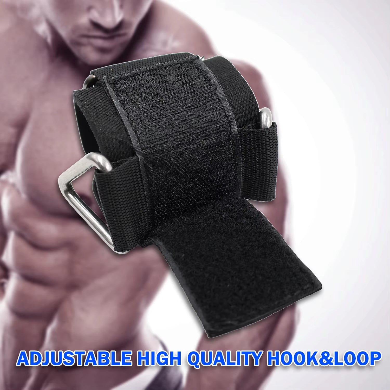 Wrist Straps for Resistance Band Workout Cable Machines Neoprene Padded Wrist Cuffs Gym Home Fitness Equipment 1Pair